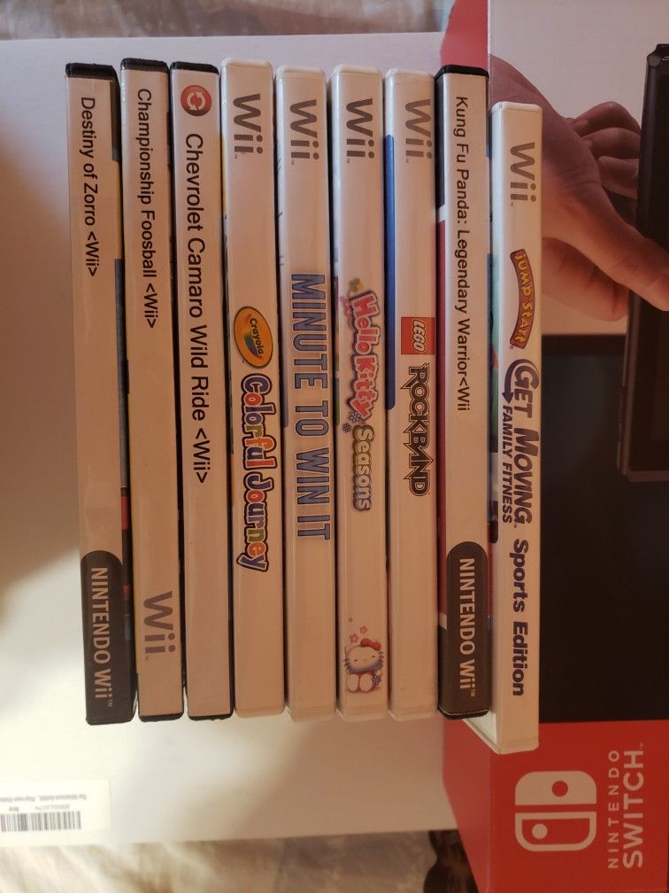 Wii Game Lot