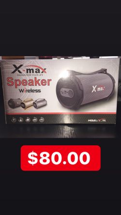 XMax Speaker $80.00
