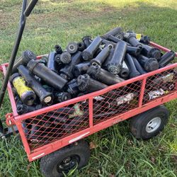 165+ Used Sprinklers, Drip Irrigation Risers with Stakes, and Irrigation Supplies