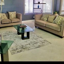 sofa set with cushion