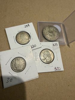 Silver coin lot