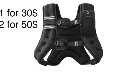 16 Lbs weighted vest