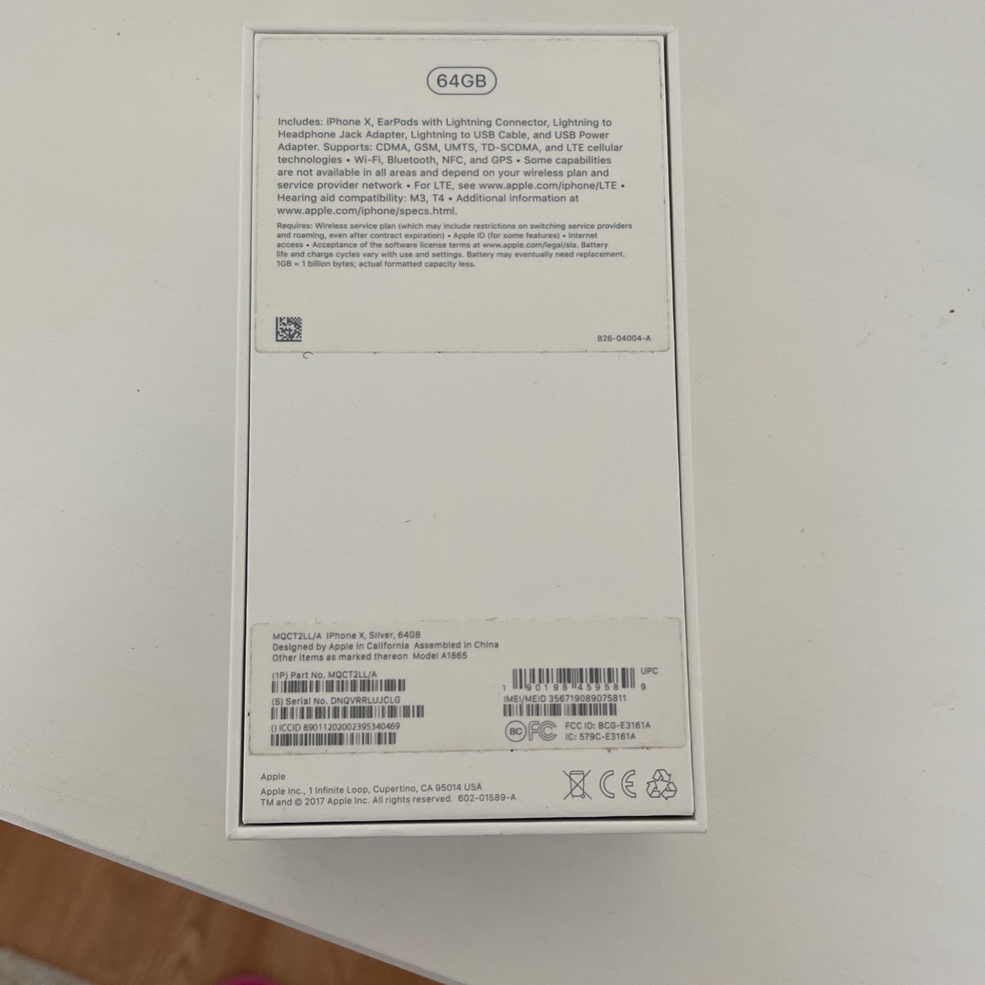 iPhone X 64 Gb Unlocked