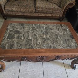 2 Sofas And Large Coffee Table