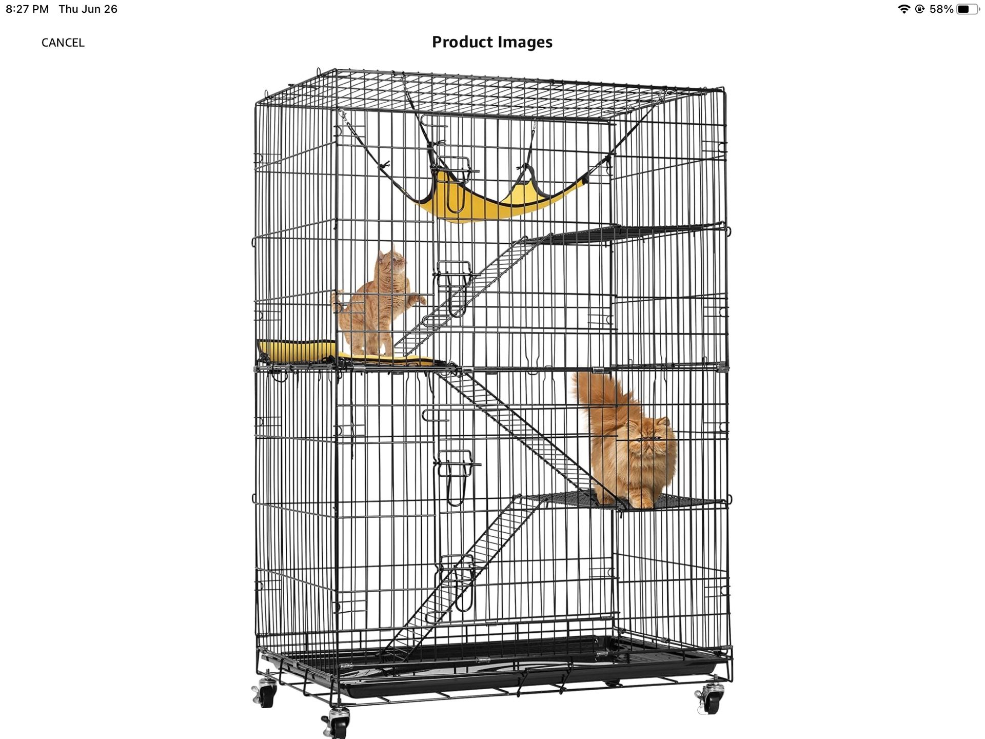 Kitten Cage Brand New
