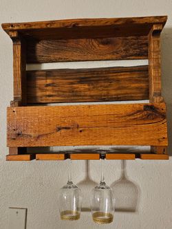 Wooden Wine Rack