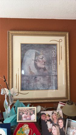 Framed Egyptian Pharaoh Art Print