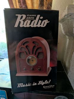 Excalibur RD61 Classic AM/FM Radio