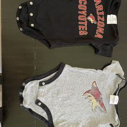 Arizona Coyotes Baby Onesies 