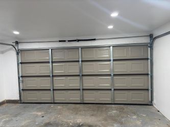 Overhead Garage Door Broken spring Opener Off Track Adjustment Replace And Parts 