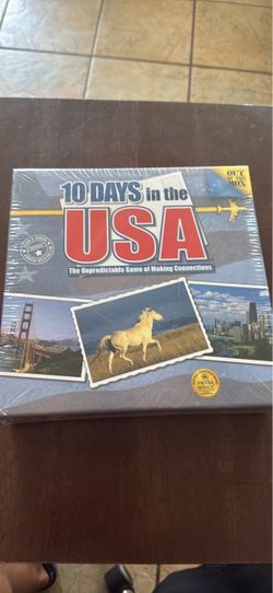 10 Days in the USA Board Game