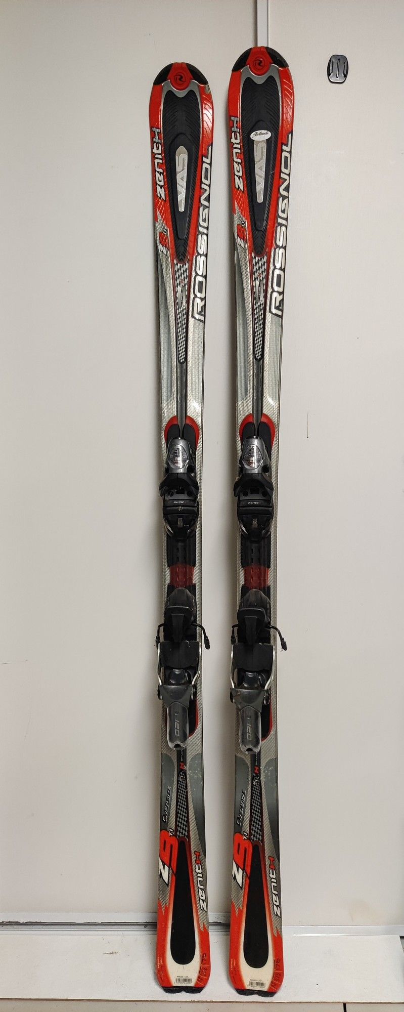 Rossignol Zenith Skis 175 Cm And Rossignol Axial 120 Bindings