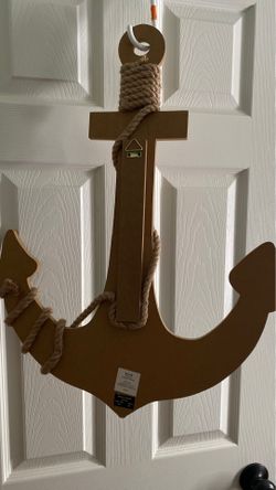 Vintage Anchor and sailboat home decor