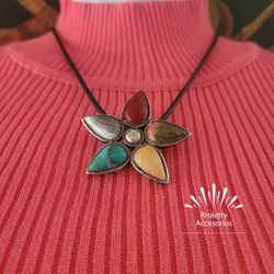 Sterling Silver 925 Vintage Floral Design 