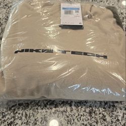 Brand New Nike Tech Fleece Hoodie – Beige/Tan
