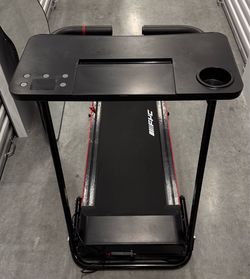 New FYC Folding Electric Treadmill with Workstation Desk