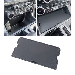 Center Console Compartment Cover for Ford F150 Accessories 2021-2025 2026/Lightning XLT PRO 2022-2025