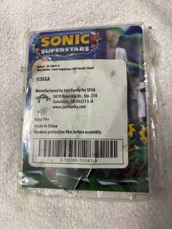 sealed Sonic Superstars GWP Acrylic Stand