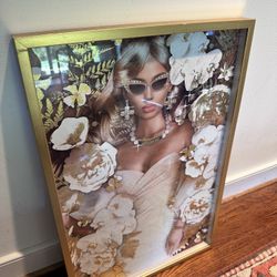  Couture Clad Diva Print, 16”w X 24”l