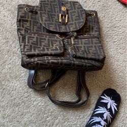 Vintage Fendi Backpack 