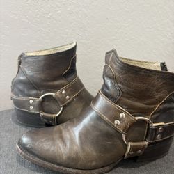 Black Leather Boots 