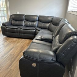 New RECLINER Power Sectional 60% OFF - Finance Available 