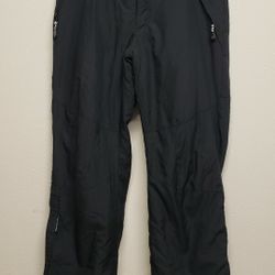 Columbia Snow Pants Men Snow Pants Adults Snow Pants Black Color Snow Pants Size Medium