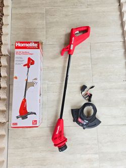 HOMELITE 12V Rechargeable Weed Eater String Trimmer