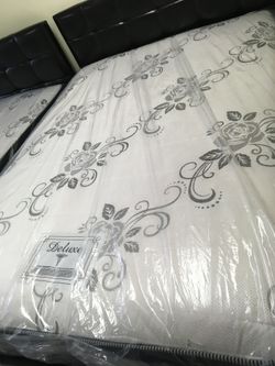New Deluxe Brand Mattress Full size set