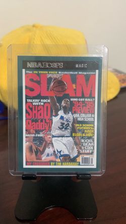 NBA Hoops Shaq SLAM Magazine Trading Card