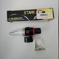 STARK 1/4" Air Regulator Oil Water Separator Filter – Pneumatic Compressor
