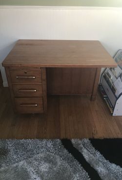 Midcentury Desk - solid wood