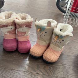 Girls Snow Boots Size 9