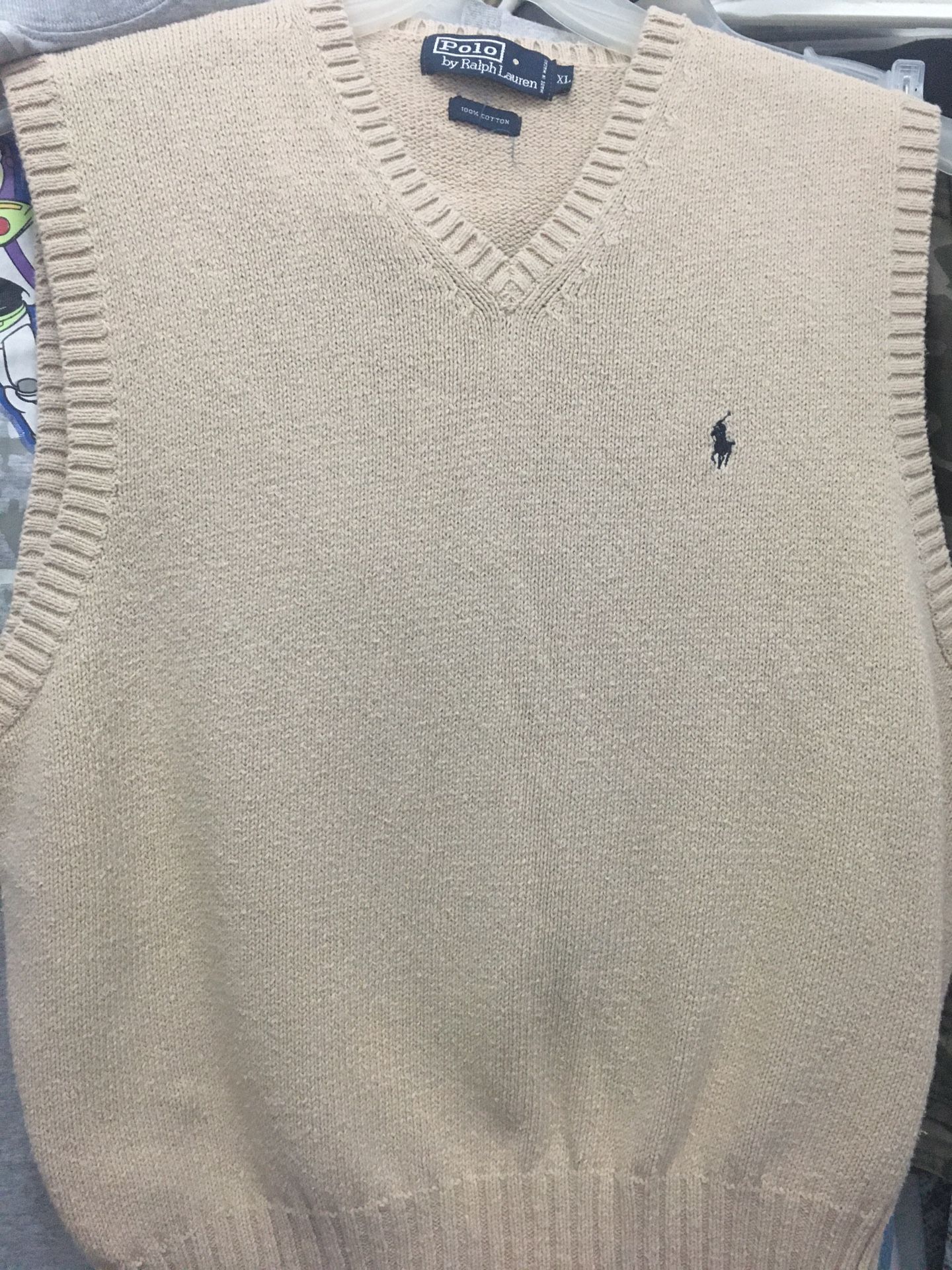 Ralph Lauren Polo Sweater Vest   XL 