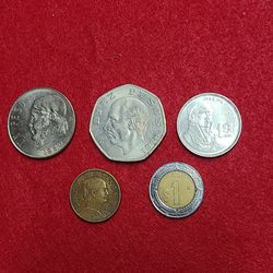 Mexican coins set# 2