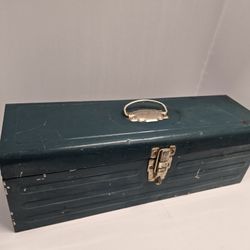 Vintage UNION Steel Tool Box – Made in USA (Leroy, NY)