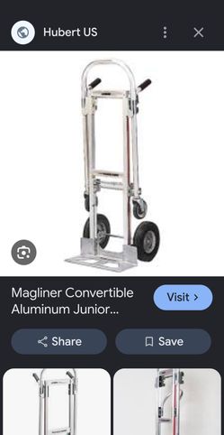 LIBERATOR Durable aluminum convertible dolly