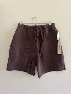 Fear of God Essentials 'Plum' SweatShorts