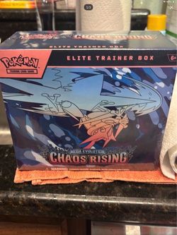 Pokémon TCG Mega Evolution Chaos Rising Elite Trainer Box