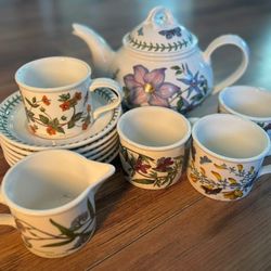Vintage Portmeirion “Botanic Garden” Tea Set 