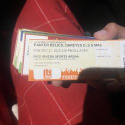Panter Belico tickets (look at description)