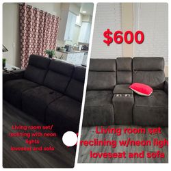 Living Room Sofa Set 