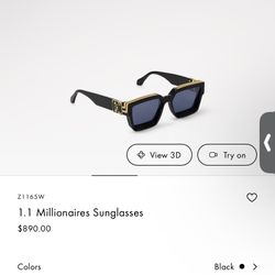 Pre Owned LV Sunglasses