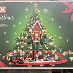Christmas Building Block Lego Tree Set – Large Holiday Display