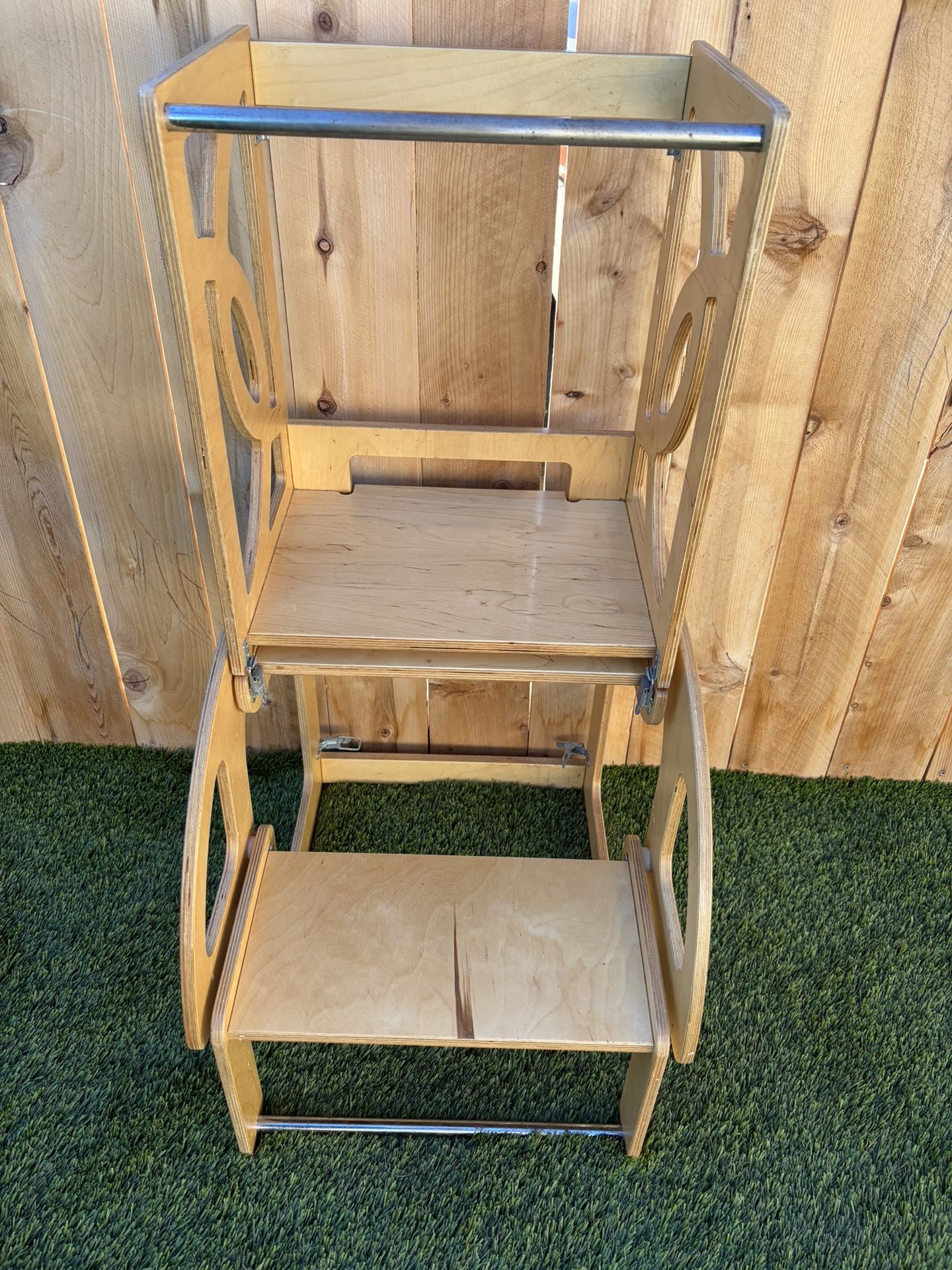 Kids Booster Tower And Table For Only 30 Dollars