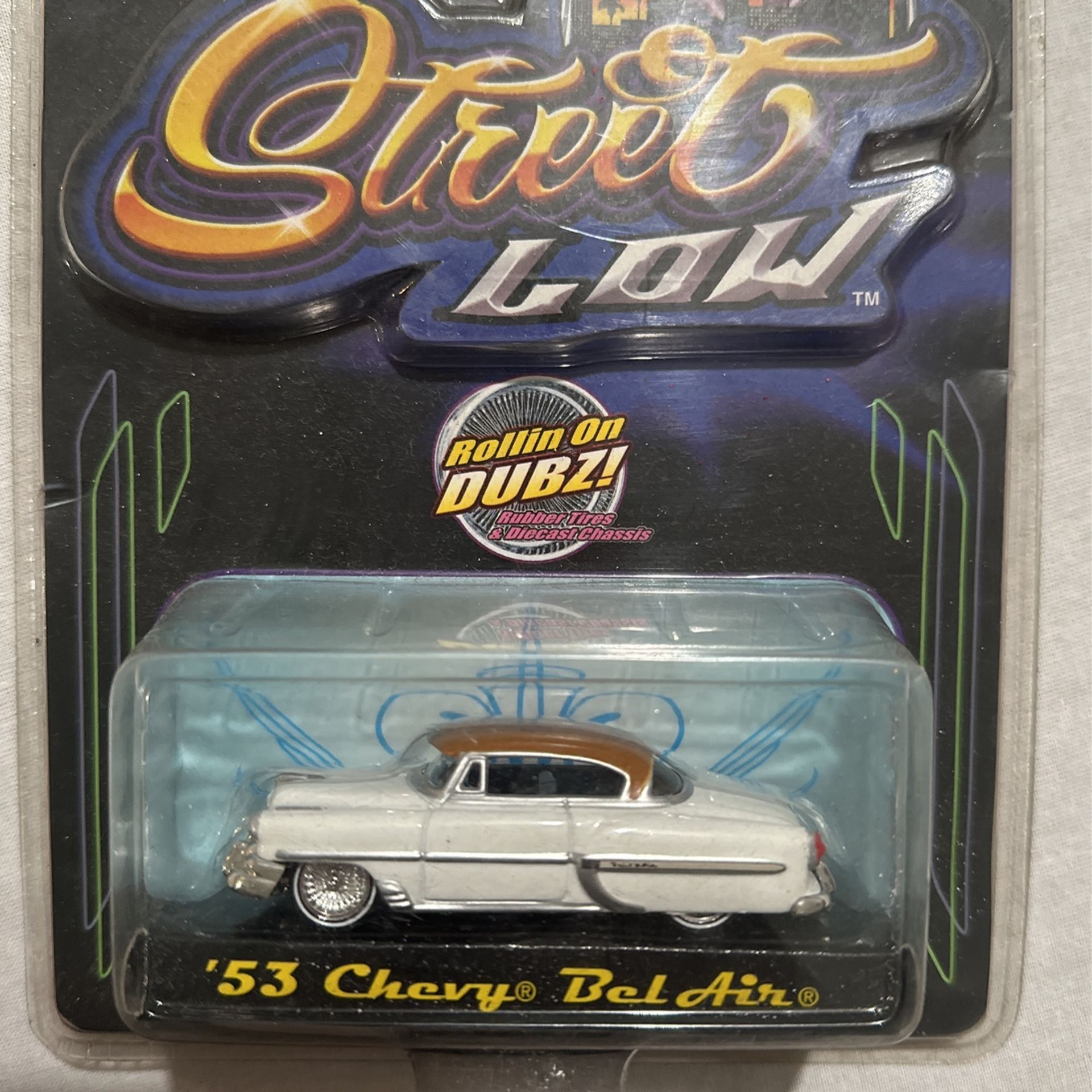 Street LOW ミニカー ’53 CHEVY® BEL AIR Jada Toys Street Low 53” Chevy Bel Air 1:64 Die Cast
