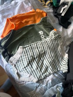 Baby Onesie Lot Mixed Colors