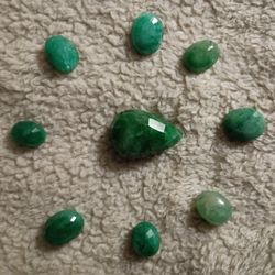 Jade Pre Cut Semi Precious Stones