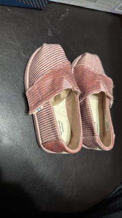 NEW Toms Kid Shoes Pink Sparkle T5