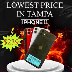 11 clean and unlocked @ 12811 N Nebraska Ave. Tampa, 33612